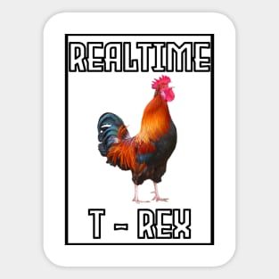 Realtime T-Rex Sticker